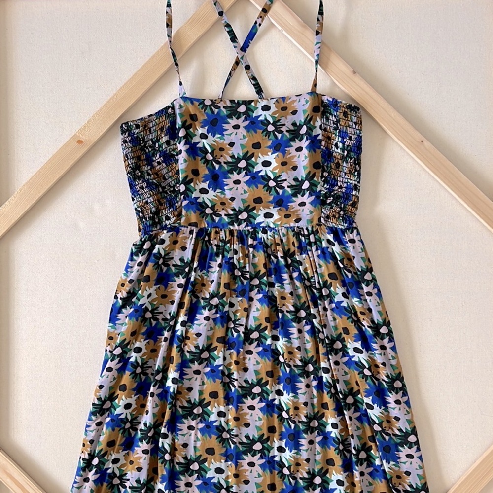ANTHRO Corey Lynn Calter Floral MIDI Dress